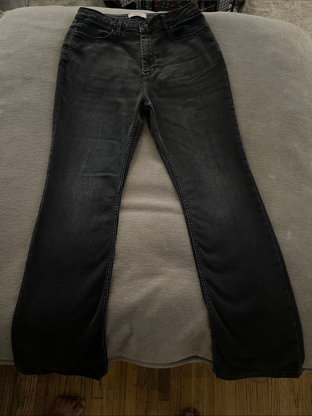 Wrangler Black Flare Jeans